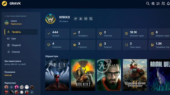 «Трохи хвилююся, щоб сервер витримав і щоб AWS мене не розорив». Як український геймер із досвідом в IT створив сервіс для трекінгу ігрової статистики GRAVK | dev.ua «Трохи хвилююся, щоб сервер витримав і щоб AWS мене не розорив». Як український геймер із досвідом в IT створив сервіс для трекінгу ігрової статистики GRAVK | dev.ua