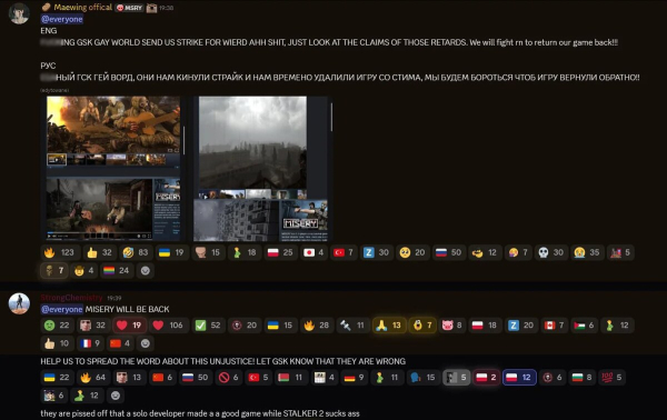Клон S.T.A.L.K.E.R. із російською пропагандою: українська GSC Game World домоглася блокування гри MISERY у Steam | dev.ua